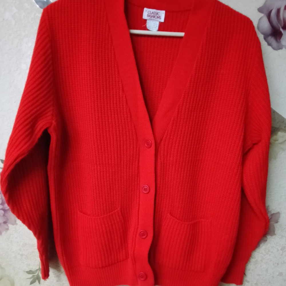 Classic Red Women's Sweater